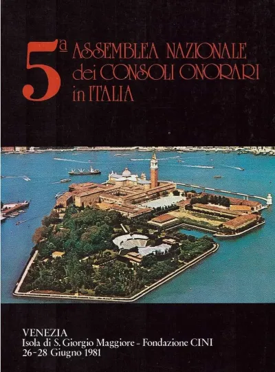 Copertina Annuario Diplomatico Consolare 1981