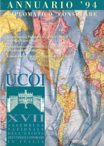 Copertina Annuario Diplomatico Consolare 1994