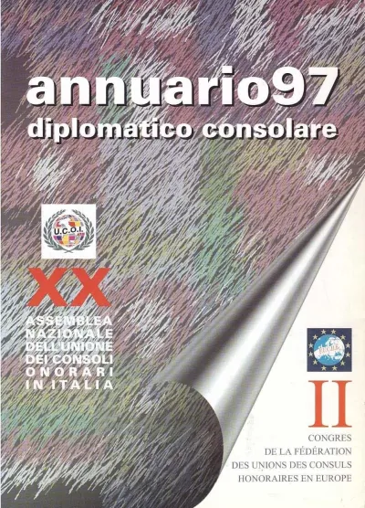 Copertina Annuario Diplomatico Consolare 1997