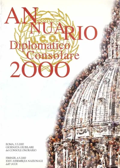 Copertina Annuario Diplomatico Consolare 2000