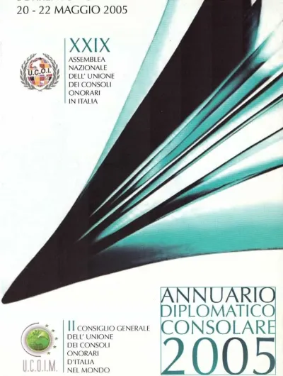 Copertina Annuario Diplomatico Consolare 2005