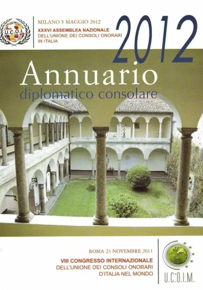 Copertina Annuario Diplomatico 2012