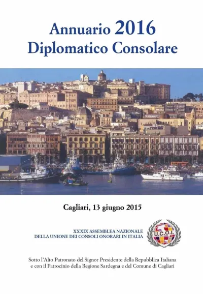 Copertina Annuario Diplomatico 2016