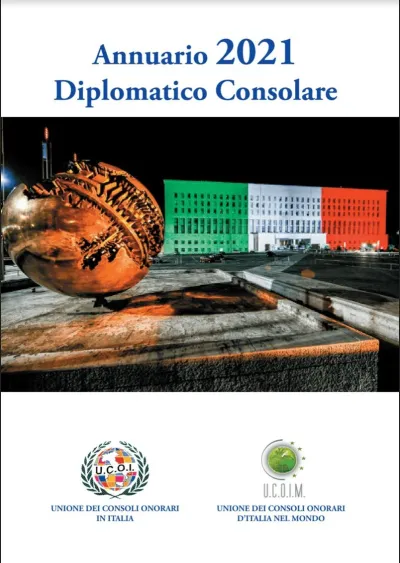 Copertina Annuario Diplomatico 2021