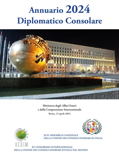 Copertina Annuario Diplomatico 2024