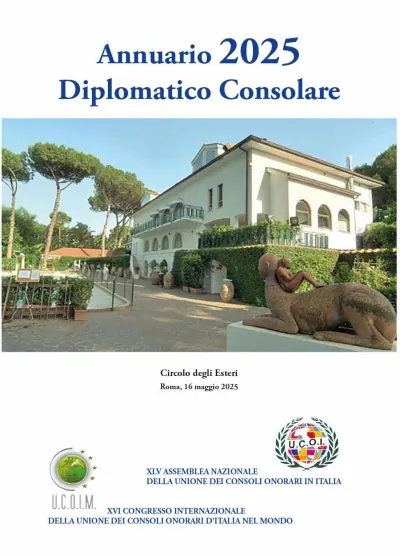 Copertina Annuario Diplomatico 2025
